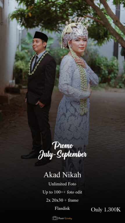 Promo Foto Akad Nikah, Promo Akad Nikah