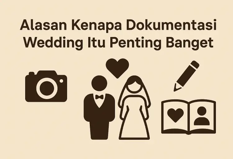 alasan kenapa dokumentasi wedding itu penting banget
