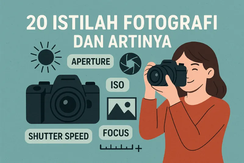 20 istilah fotografi dan artinya