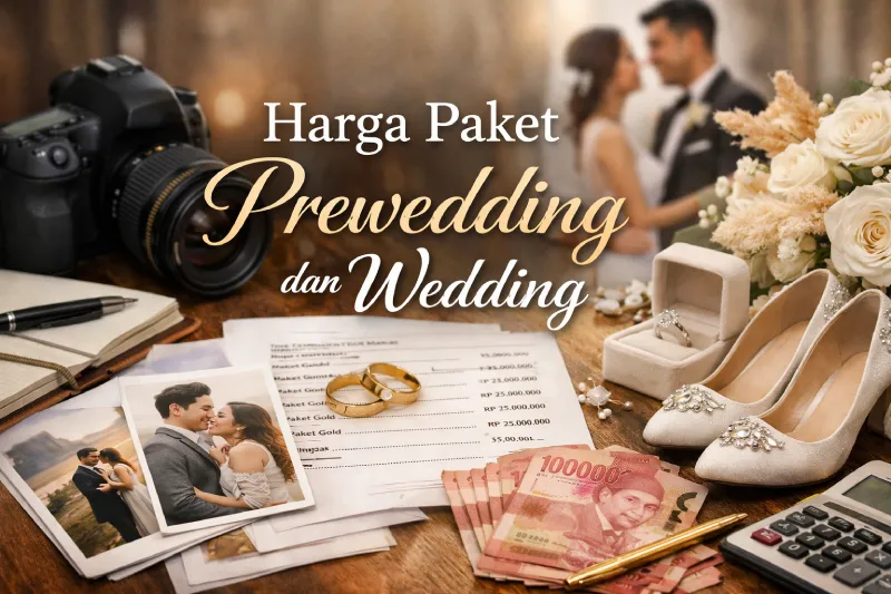 harga paket prewedding dan wedding dari pondok wedding
