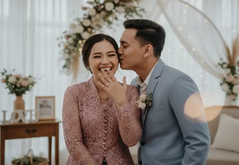 ide pose foto lamaran kekinian by pondok wedding