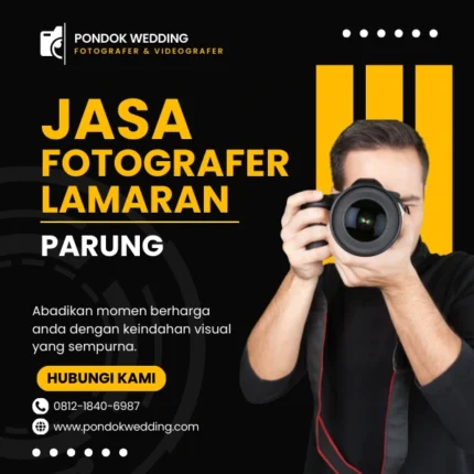 jasa foto lamaran parung bogor pondok wedding